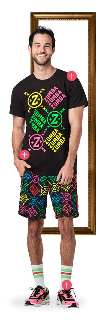 Noir Zumba fitness zumba diapositives 2.0