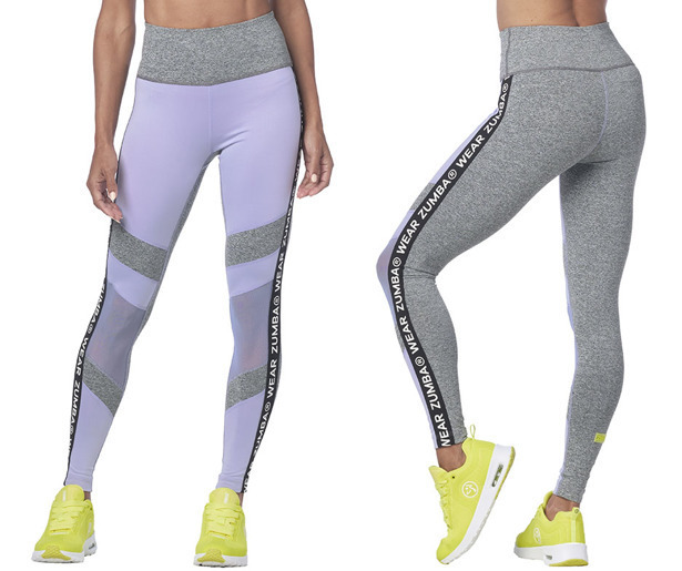 ZW High Waisted Panel Ankle Leggings | Zumba Fitness Shop