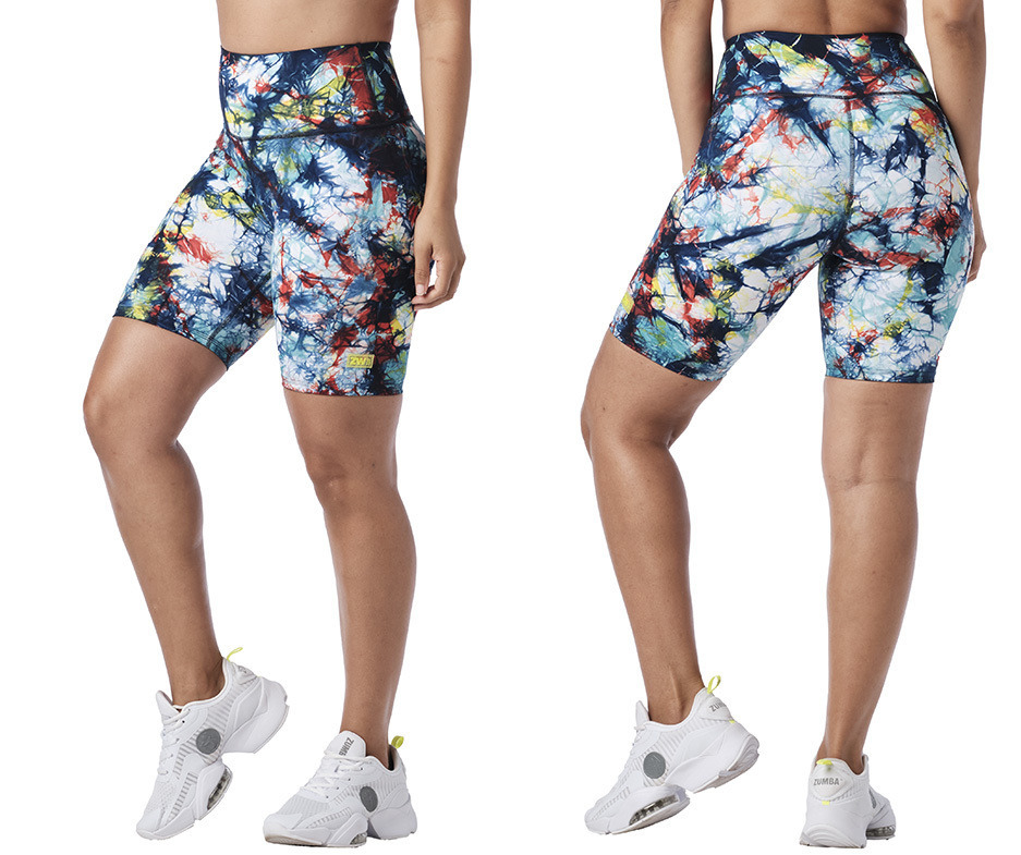 Zumba Worldwide Tie-Dye High Waisted 