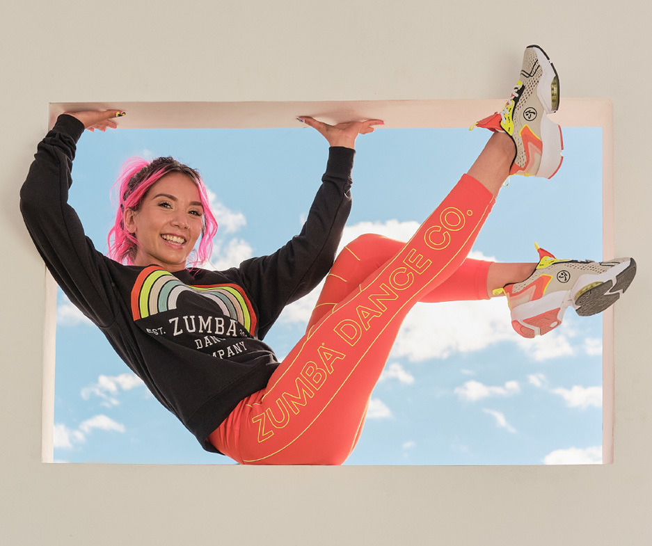 Zumba Dance Co. High Waisted Crop 