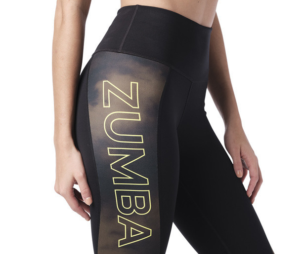 Zumba Dance Co. High Waisted Panel Ankle Leggings | Zumba Fitness Shop