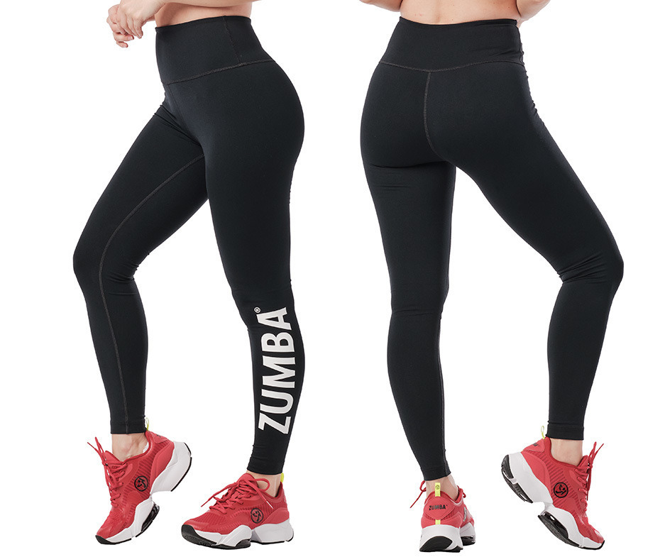 I Love Zumba Highwaisted Ankle Leggings 