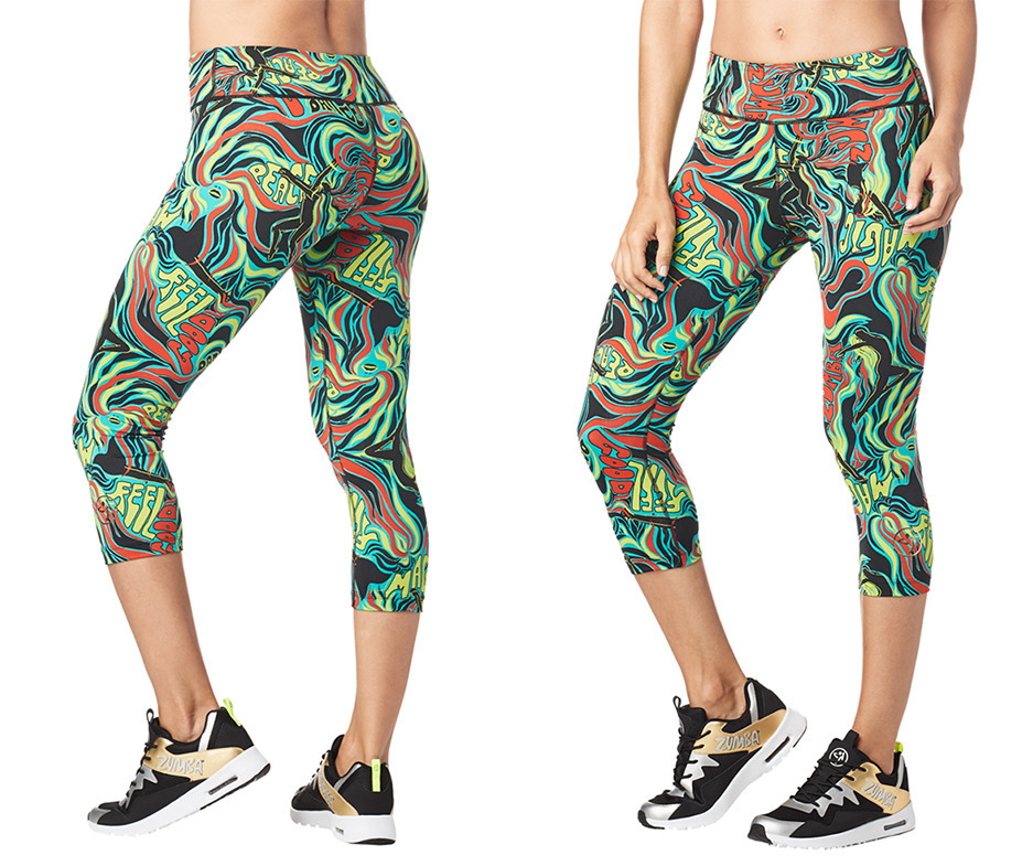 Feel Good Perfect Capri Leggings Zumba Fitness Shop