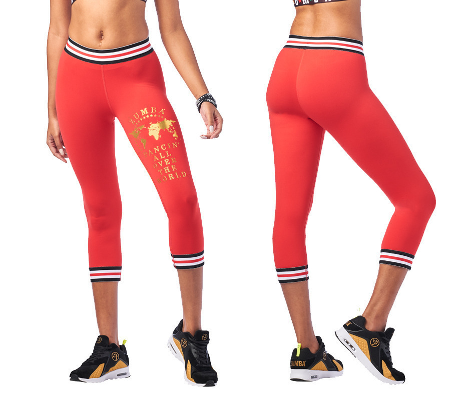 zumba capri leggings