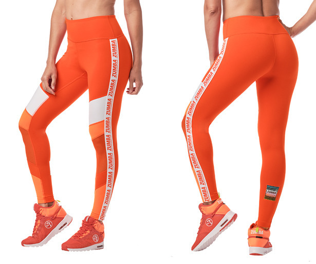 Zumba Dance In Color High Waisted Ankle Leggings | Zumba Fitness Shop
