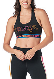Zumba All You Need Is Love Scoop Bra