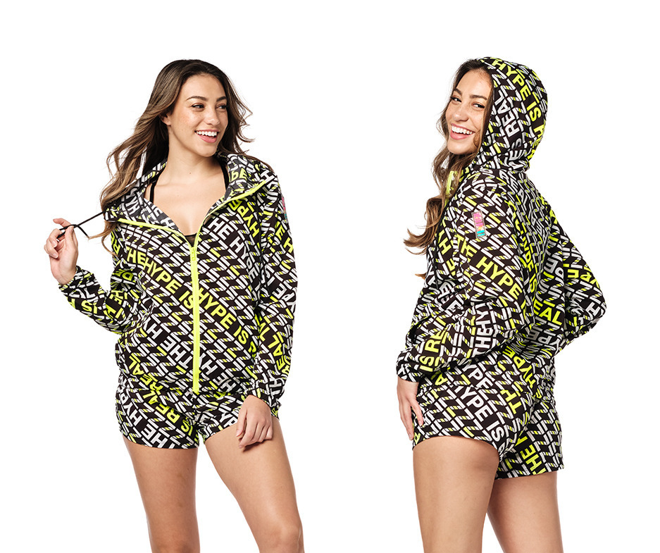 The Hype Is Real Zip-Up Jacket | Zumba Fitness Shop