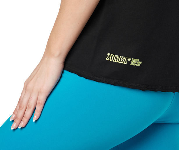 Smiles Added Daily Cold Shoulder Top | Zumba Fitness Shop