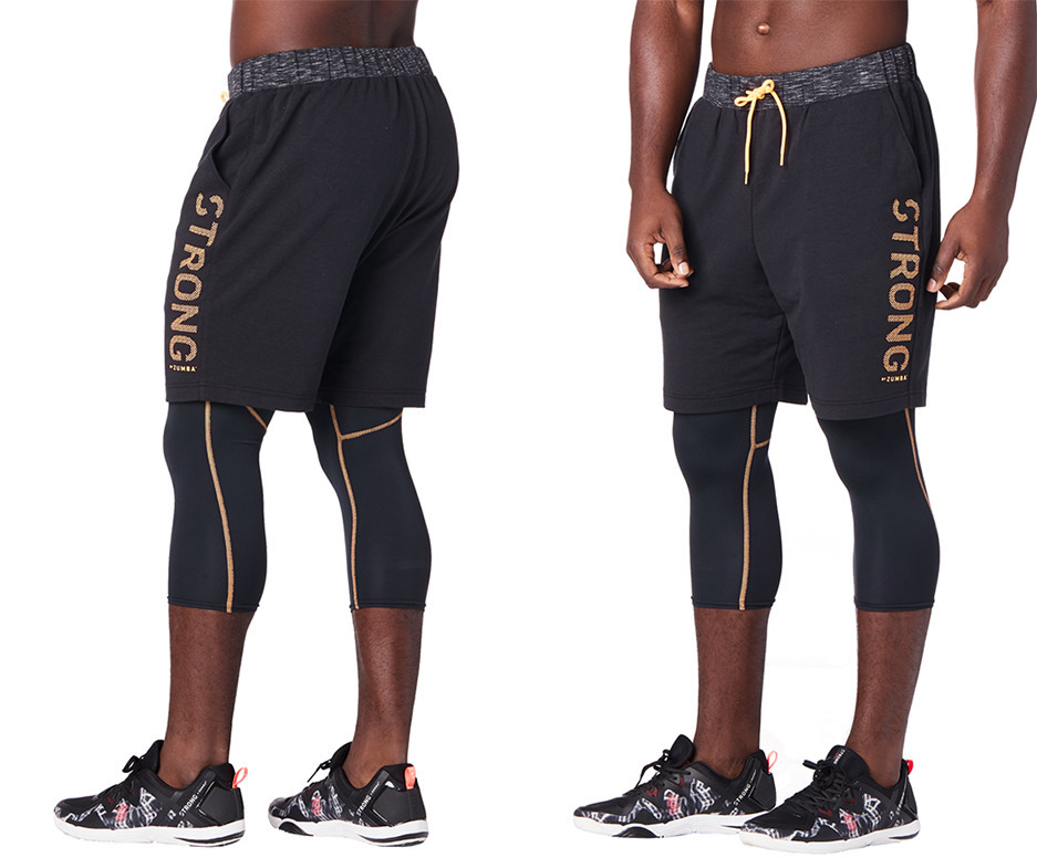 legging shorts mens