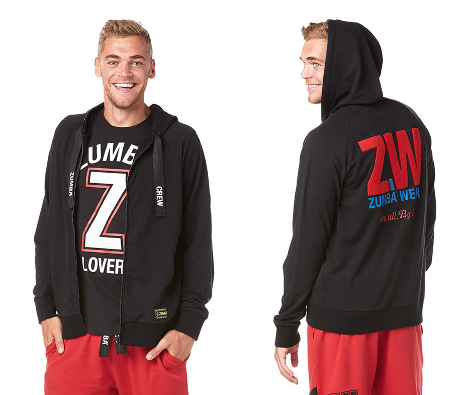 Zumba Wear For All Zip Up Hoodie Zumba Fitness Shop