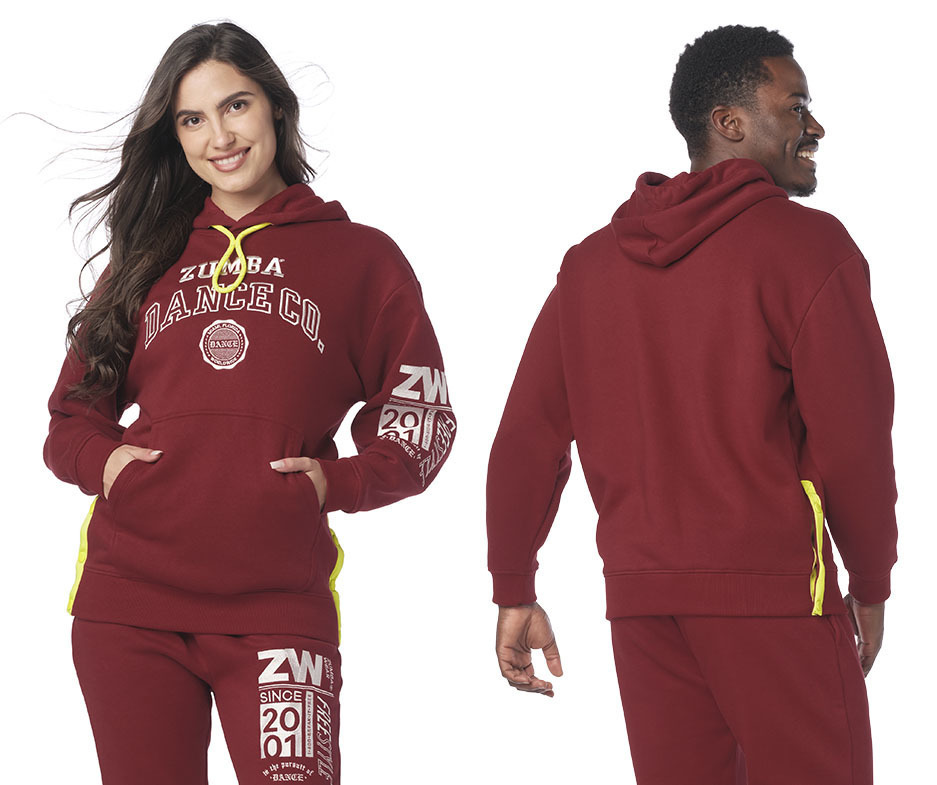 burgundy roots tracksuit