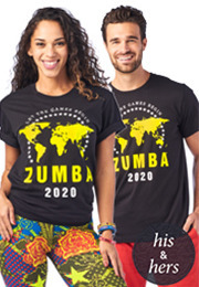 camisas de zumba