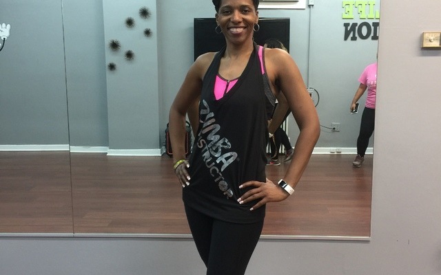 Zumba class at Revive Studios NJ with Angie Watson